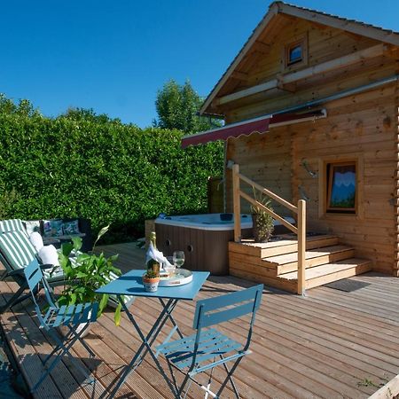 Chalet & Spa Sur La Cote Fleurie オーベルヴィル エクステリア 写真